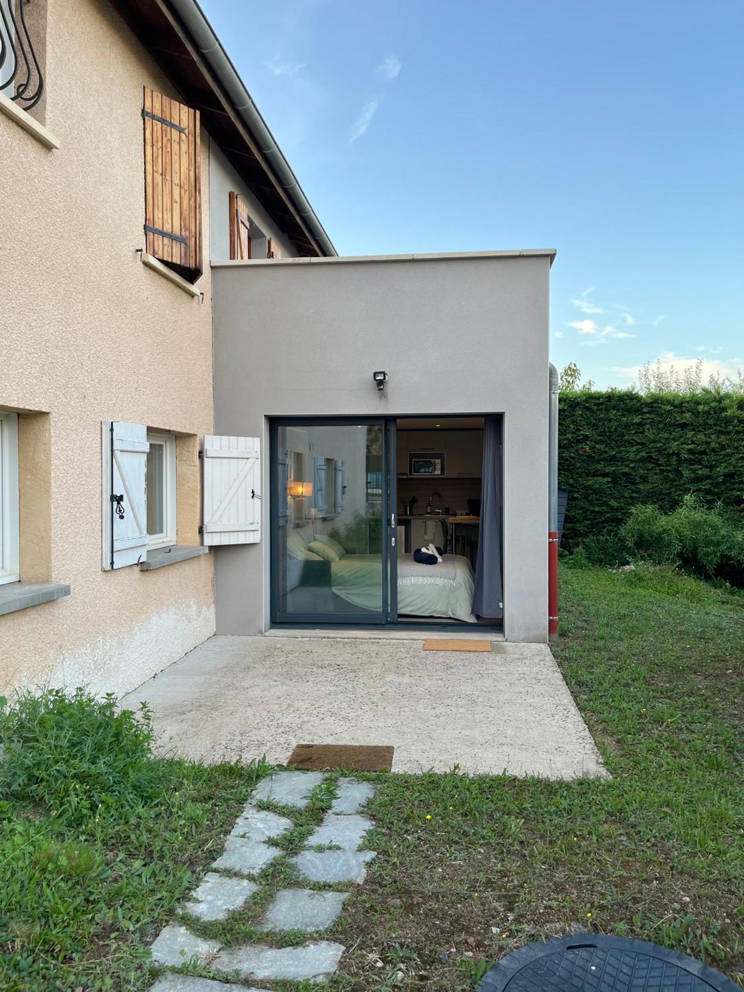 Charmante Dependance Lentilly Exterior foto